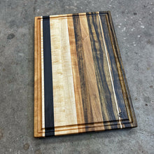 Load image into Gallery viewer, Cutting Board - Cherry, Maple, Wenge, Ash, Shedua, Black Limba