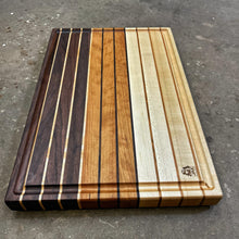 Load image into Gallery viewer, Cutting Board - Walnut, Maple, Cherry