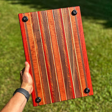 Load image into Gallery viewer, Cuttinging Board - Paduak, Walnut, Makore, Sapele, Maple