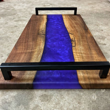 Load image into Gallery viewer, Epoxy Serving Tray - Purple