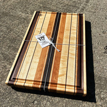 Load image into Gallery viewer, Cutting Board - Walnut, Cherry, Maple, Wenge