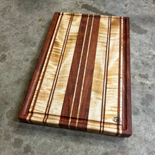 Load image into Gallery viewer, Cutting Board - Curly Maple, Bubinga