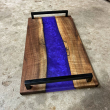 Load image into Gallery viewer, Epoxy Serving Tray - Purple