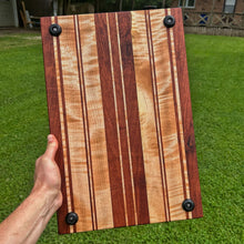 Load image into Gallery viewer, Cutting Board - Curly Maple, Bubinga