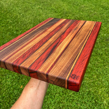 Load image into Gallery viewer, Cutting Board -Padauk, Walnut, Monkeypod