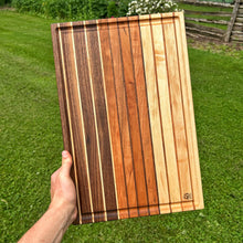Load image into Gallery viewer, Cutting Board - Walnut, Cherry, Maple