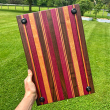 Load image into Gallery viewer, Cutting Board - Cherry, Walnut, Purple Heart