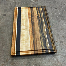Load image into Gallery viewer, Cutting Board - Cherry, Maple, Wenge, Ash, Shedua, Black Limba