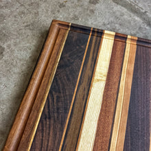 Load image into Gallery viewer, Cutting Board, Walnut, Maple, Cherry, Ash, Sapele