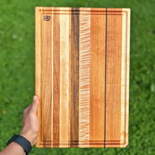 Load image into Gallery viewer, Cutting Board - Maple, Mahogany, Wenge, Curly Maple, Shedua, Cherry