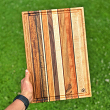 Load image into Gallery viewer, Cutting Board - Maple, Wenge, Cherry, Ash, Walnut, Shedua, Monkey Pod