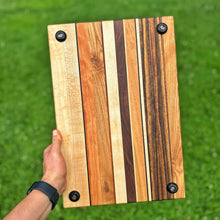 Load image into Gallery viewer, Cutting Board - Maple, Wenge, Cherry, Ash, Walnut, Shedua, Monkey Pod