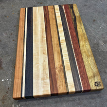 Load image into Gallery viewer, Cutting Board - Cherry, Maple, Wenge, Bubinga, Walnut, Black Limba