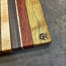 Load image into Gallery viewer, Cutting Board - Cherry, Maple, Wenge, Bubinga, Walnut, Black Limba