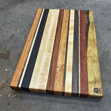 Load image into Gallery viewer, Cutting Board - Cherry, Maple, Wenge, Bubinga, Walnut, Black Limba