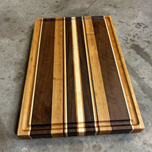 Load image into Gallery viewer, Cutting Board - Cherry, Maple, Walnut