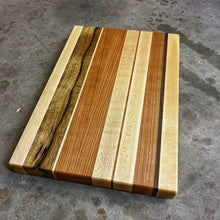 Load image into Gallery viewer, Cutting Board - Maple, Black Limba, Cherry, Walnut