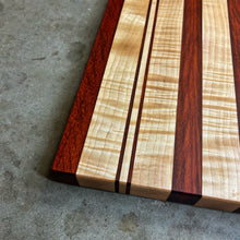 Load image into Gallery viewer, Cutting Board - Padauk, Curly Maple