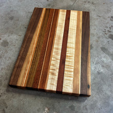 Load image into Gallery viewer, Cutting Board - Walnut, Ash, Cherry, Curly Maple, Jatoba, Shedua
