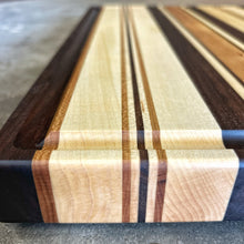 Load image into Gallery viewer, Cutting Board - Walnut, Cherry, Maple