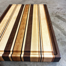 Load image into Gallery viewer, Cutting Board - Walnut, Cherry, Maple