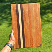 Load image into Gallery viewer, Cutting Board - Cherry, Maple, Walnut
