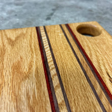 Load image into Gallery viewer, Hybrid Board - Red Oak, Walnut, Paduak
