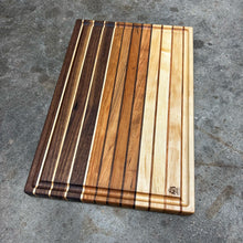 Load image into Gallery viewer, Cutting Board - Walnut, Cherry, Maple
