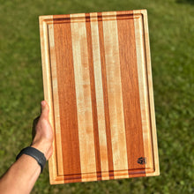 Load image into Gallery viewer, Cutting Board - Maple, African Mahogany
