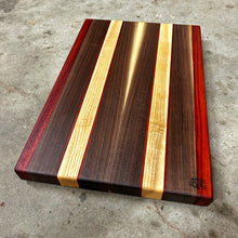 Load image into Gallery viewer, Cutting Board - Paduak, Walnut, Ash
