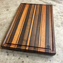 Load image into Gallery viewer, Cutting Board - Wenge, Walnut, Sapele
