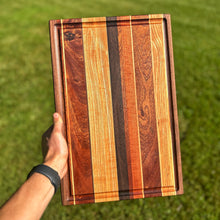 Load image into Gallery viewer, Cutting Board - Walnut, Ash, Sapele, Maple, Wenge, Makore
