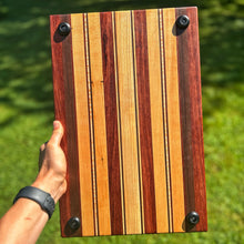 Load image into Gallery viewer, Cutting Board - Bubinga, Maple, Curly Maple, Ash, Walnut
