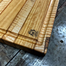 Load image into Gallery viewer, Cutting Board - Curly Maple, Maple, Cherry
