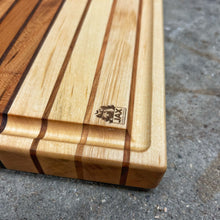 Load image into Gallery viewer, Cutting Board - Walnut, Cherry, Maple
