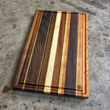 Load image into Gallery viewer, Cutting Board, Walnut, Maple, Cherry, Ash, Sapele
