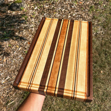 Load image into Gallery viewer, Cutting Board - Walnut, Cherry, Maple
