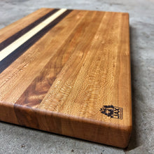 Load image into Gallery viewer, Cutting Board - Cherry, Maple, Walnut
