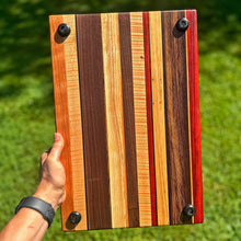 Load image into Gallery viewer, Cutting Board - Paduak, Cherry, Walnut, Maple, Curly Maple, Wenge, Ash, Makore
