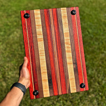 Load image into Gallery viewer, Cutting Board - Paduak, Maple, Walnut
