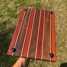 Load image into Gallery viewer, Cutting Board - Santos Mahogany, Maple, Walnut
