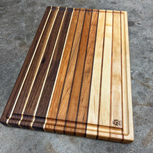 Load image into Gallery viewer, Cutting Board - Walnut, Cherry, Maple
