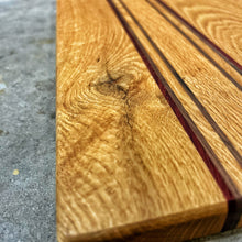 Load image into Gallery viewer, Hybrid Board - Red Oak, Walnut, Paduak
