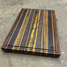 Load image into Gallery viewer, Cutting Board - Walnut, Cherry, Wenge, Shedua, Black Limba
