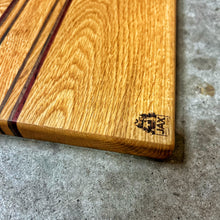 Load image into Gallery viewer, Hybrid Board - Red Oak, Walnut, Paduak
