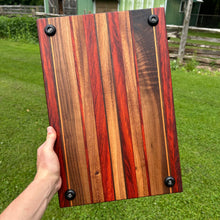 Load image into Gallery viewer, Cutting Board -Padauk, Walnut, Monkeypod
