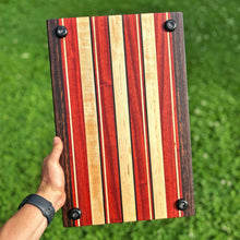 Load image into Gallery viewer, Cutting Board - Wenge, Paduak, Maple
