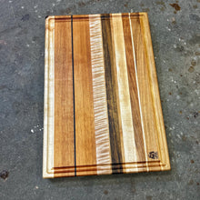 Load image into Gallery viewer, Cutting Board - Maple, Mahogany, Wenge, Curly Maple, Shedua, Cherry
