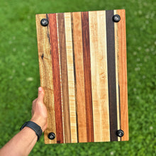 Load image into Gallery viewer, Cutting Board - Cherry, Maple, Wenge, Bubinga, Walnut, Black Limba
