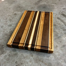 Load image into Gallery viewer, Cutting Board - Cherry, Maple, Walnut
